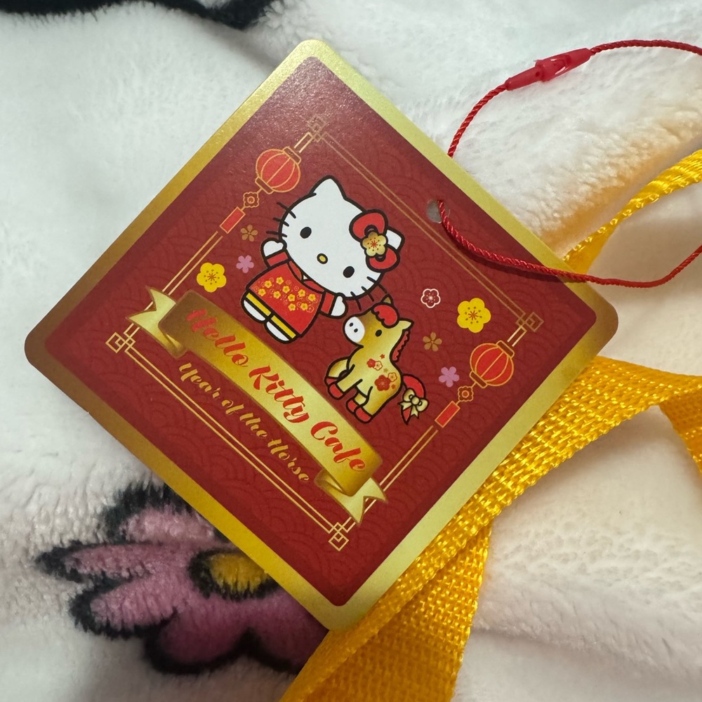 Hello Kitty Cafe Lunar New Year tote bag BNWT - Picture 4 of 5